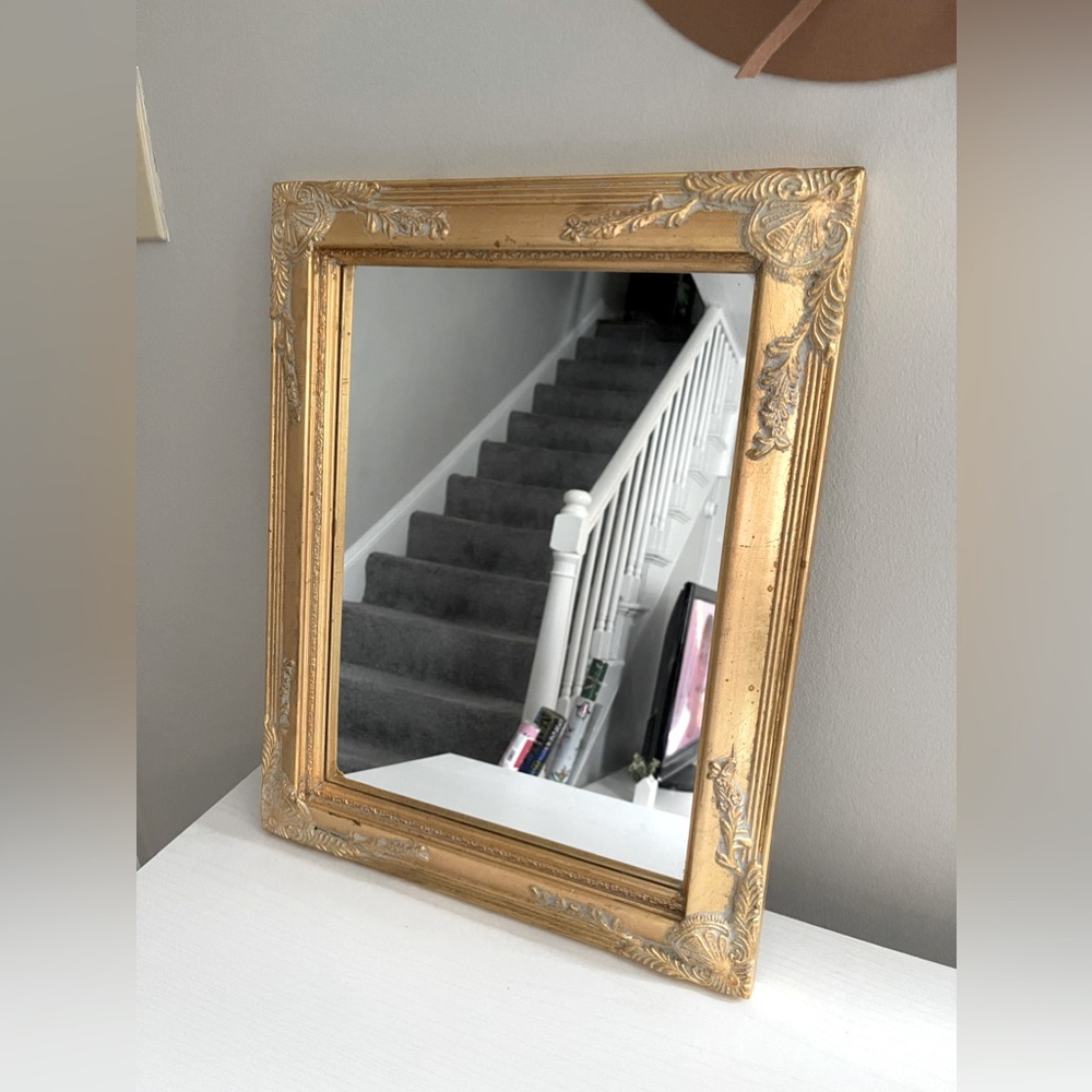 Gold Mirror ornate design